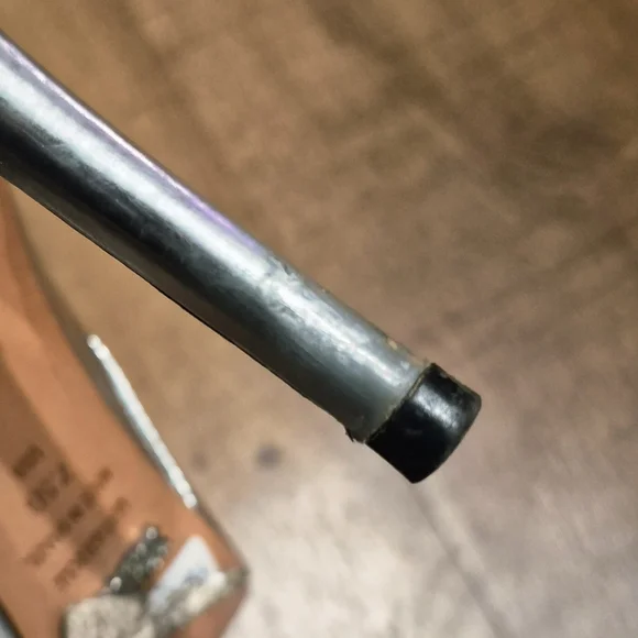 SCHUTZ Silver Metallic Pointed Ankle Booties - Picture 8 of 12